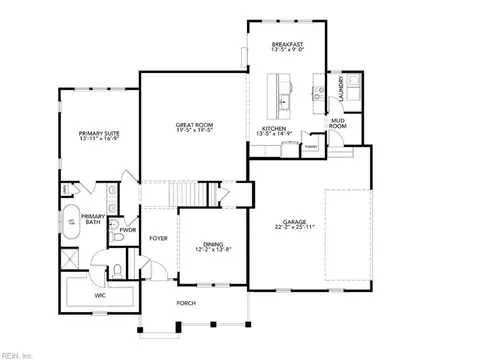 Floorplan - 741 Beaver Dam Rd, Chesapeake, VA 23322 photo 1 of 2