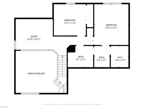 Floorplan - 6101 Compton Ct, Suffolk, VA 23435 photo 2 of 2