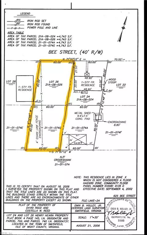 22 Ac Bee St, Isle Of Wight County, VA 23430