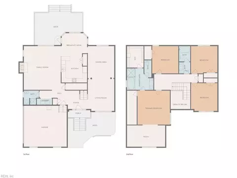 Floorplan - 818 Brookside Arch Arch, Chesapeake, VA 23322 photo 1 of 1