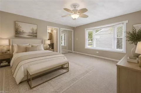 Bedroom - 2802 Bending Oak Dr, Hampton, VA 23666 photo 1 of 4