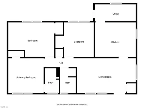 Floorplan - 6 Barnes Ct, Hampton, VA 23664 photo 2 of 2