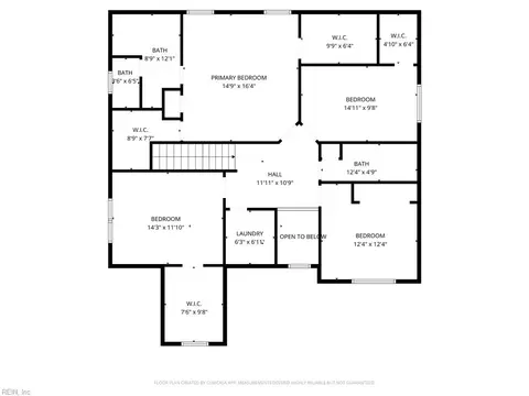 Floorplan - 43 Cavalier Rd, Hampton, VA 23669 photo 1 of 3