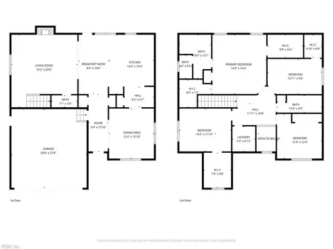 Floorplan - 43 Cavalier Rd, Hampton, VA 23669 photo 2 of 3