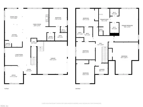Floorplan - 148 Sinclair Ln, Chesapeake, VA 23322 photo 3 of 3
