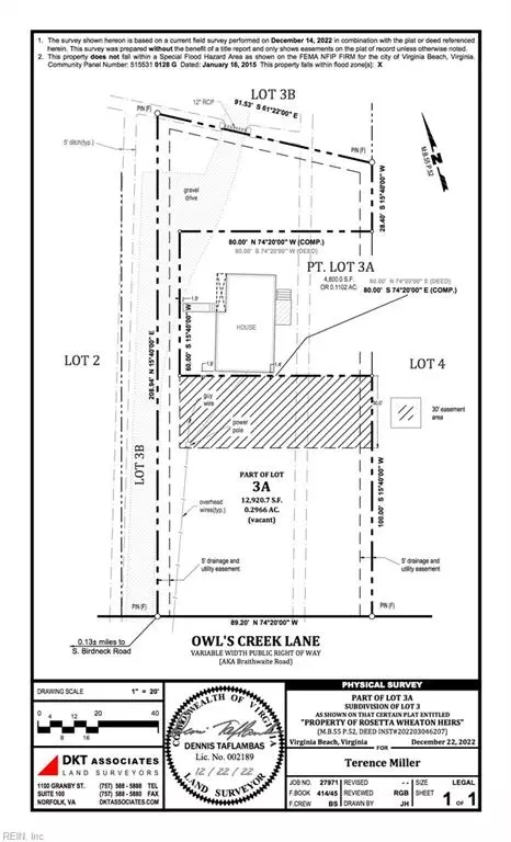lot3 A Owls Creek Ln, Virginia Beach, VA 23451
