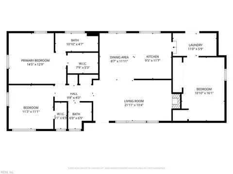 Floorplan - 3 Marcella Rd, Hampton, VA 23666 photo 1 of 1