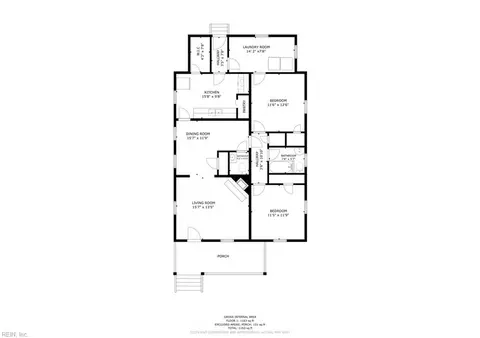 Floorplan - 250 Lee St, Hampton, VA 23669 photo 3 of 3