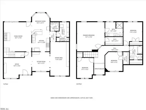 Floorplan - 725 Beach Rd, Hampton, VA 23664 photo 3 of 3