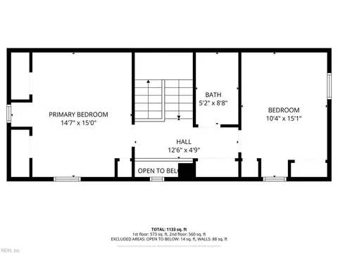 Floorplan - 294 Eaton St, Hampton, VA 23669 photo 2 of 3