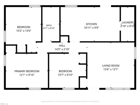 Floorplan - 1003 Rollins Cir, Hampton, VA 23663 photo 1 of 1