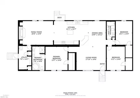 Floorplan - 4985 Deer Path Rd, Suffolk, VA 23437 photo 3 of 3