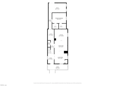 Floorplan - 722 Rolfe St, Hampton, VA 23661 photo 1 of 2