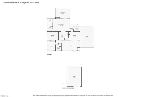 Floorplan - 377 Whealton Rd, Hampton, VA 23666 photo 1 of 1