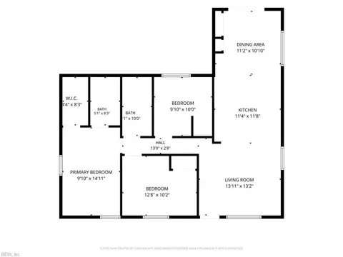 Floorplan - 439 Walnut St, Hampton, VA 23669 photo 1 of 1