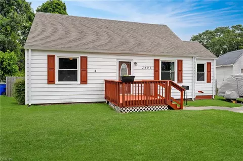 Exterior - 3496 E Bonner Dr, Norfolk, VA 23513 photo 2 of 7