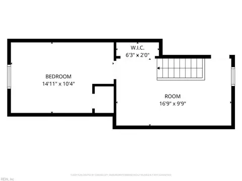 Floorplan - 3496 E Bonner Dr, Norfolk, VA 23513 photo 2 of 2