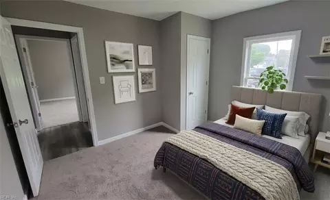 Bedroom - 651 Vaughan Ave, Hampton, VA 23661 photo 2 of 3