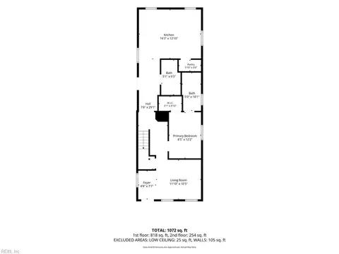 Floorplan - 1007 Quash St, Hampton, VA 23669 photo 1 of 2