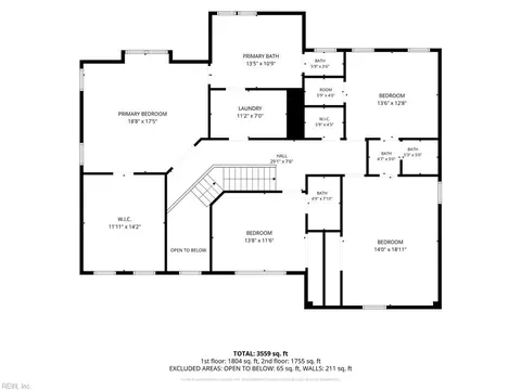 Floorplan - 150 Hessian Loop, Chesapeake, VA 23322 photo 2 of 2