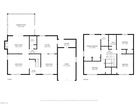 Floorplan - 121 Hidalgo Dr, Hampton, VA 23669 photo 3 of 3