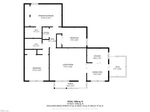 Floorplan - 4141 3rd St, Chesapeake, VA 23324 photo 1 of 1
