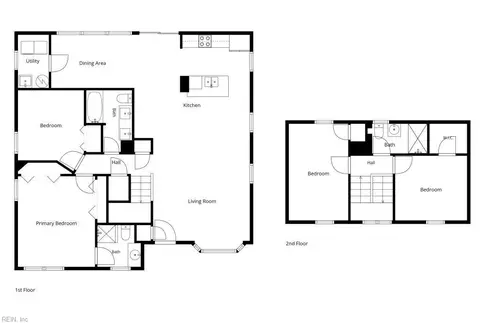 Floorplan - 212 Boswell Dr, Hampton, VA 23669 photo 1 of 3