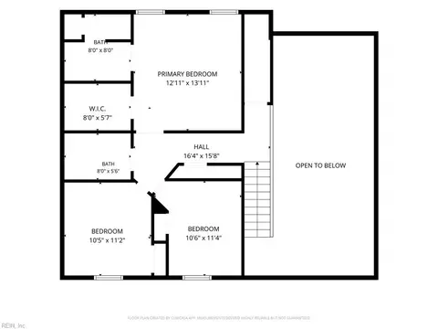 Floorplan - 106 Kincaid Ln, Hampton, VA 23666 photo 2 of 3