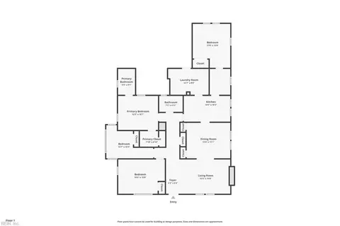 Floorplan - 1607 E Ocean View Ave, Norfolk, VA 23503 photo 1 of 2