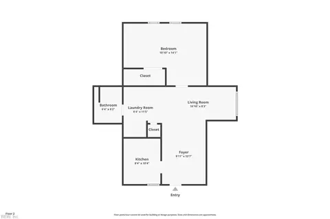 Floorplan - 1607 E Ocean View Ave, Norfolk, VA 23503 photo 2 of 2