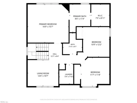 Floorplan - 19 Ravenscroft Ln, Hampton, VA 23669 photo 2 of 3