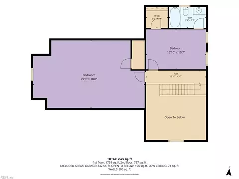 Floorplan - 55 Brogden Ln, Hampton, VA 23666 photo 2 of 3