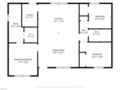 Floorplan - 4568 Johns Point Rd, Gloucester, VA 23061 photo 1 of 1