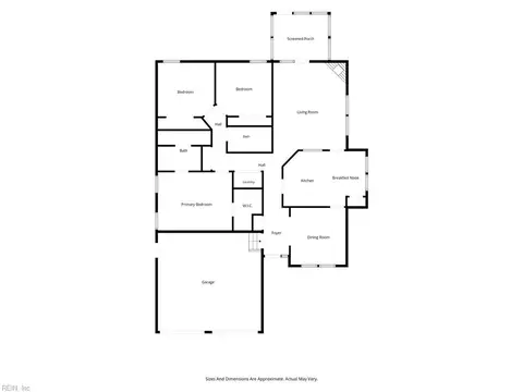 Floorplan - 2 Stella June Ln, Hampton, VA 23666 photo 1 of 1