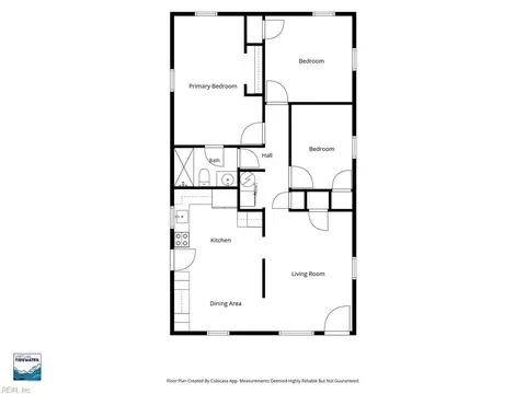 Floorplan - 120 Downes St, Hampton, VA 23663 photo 1 of 2