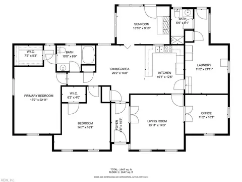 Floorplan - 2468 Freeman Mill Rd, Suffolk, VA 23438 photo 1 of 2