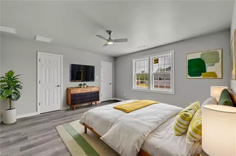Bedroom - 17 Kempton St, Hampton, VA 23669 photo 6 of 16