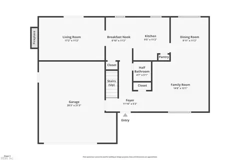 Floorplan - 60 Tupelo Cir, Hampton, VA 23666 photo 1 of 2