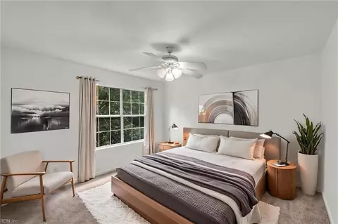 Bedroom - 60 Tupelo Cir, Hampton, VA 23666 photo 7 of 12