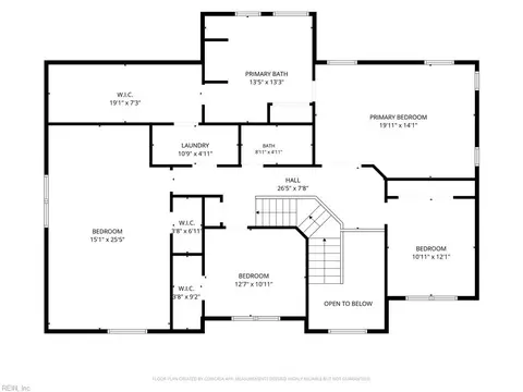 Floorplan - 145 Sinclair Ln, Chesapeake, VA 23322 photo 2 of 2