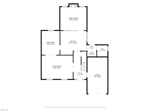 Floorplan - 111 Dunn Cir, Hampton, VA 23666 photo 1 of 3