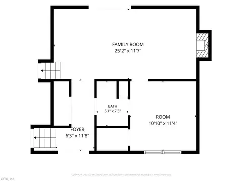 Floorplan - 118 Tanglewood Dr, Hampton, VA 23666 photo 3 of 4