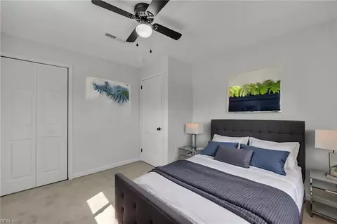 Bedroom - 129 Jordan Dr, Hampton, VA 23666 photo 2 of 6