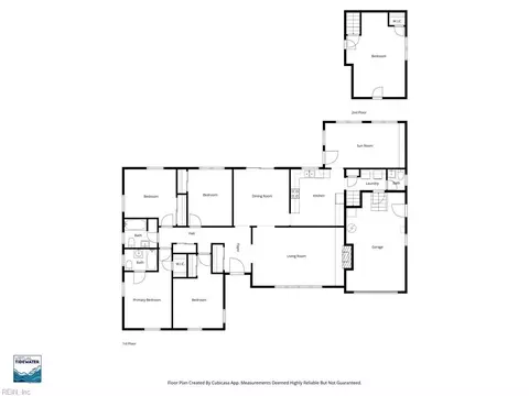Floorplan - 110 Marvin Dr, Hampton, VA 23666 photo 2 of 2