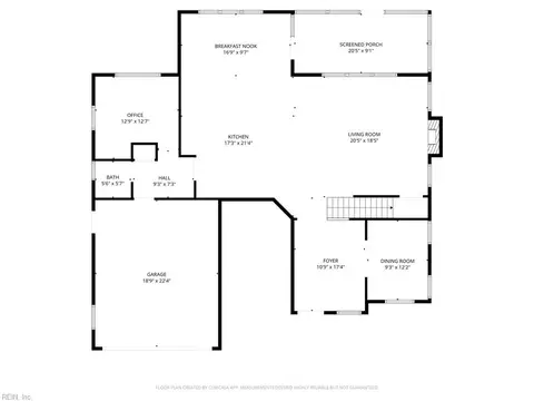 Floorplan - 141 Declaration Ln, Suffolk, VA 23434 photo 1 of 2