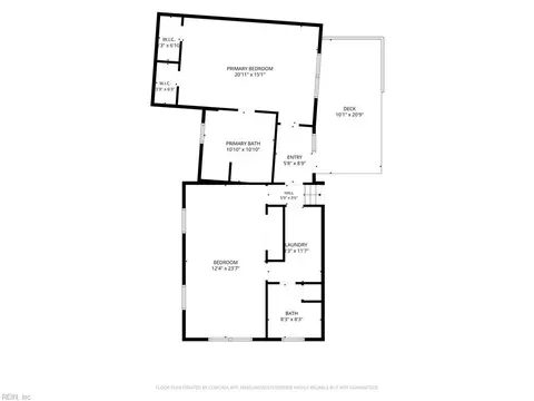 Floorplan - 109 Janet Dr, Hampton, VA 23666 photo 4 of 4