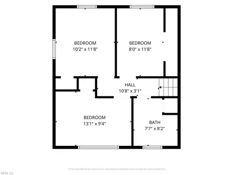 Floorplan - 109 Janet Dr, Hampton, VA 23666 photo 3 of 4