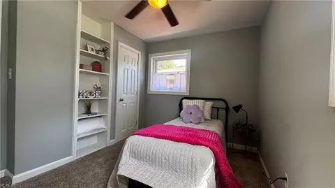 Bedroom - 48 Cornwall Ter, Hampton, VA 23666 photo 3 of 6