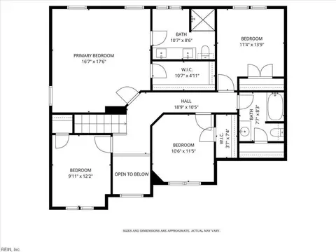 Floorplan - 725 Beach Rd, Hampton, VA 23664 photo 1 of 2