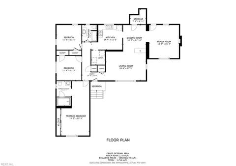 Floorplan - 58 College Pl, Hampton, VA 23669 photo 3 of 3